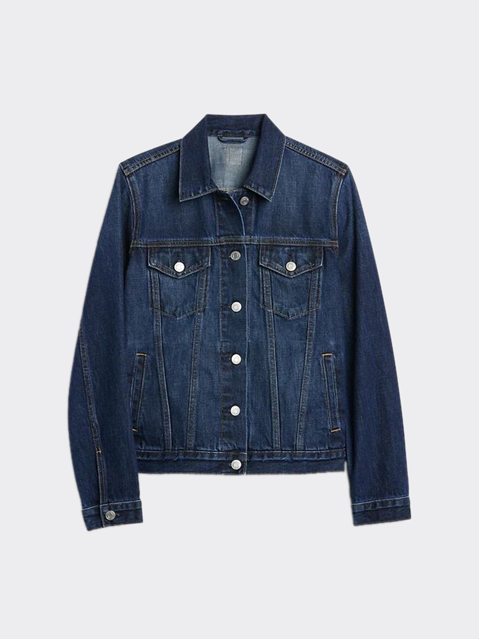 Mens Denim Jacket | Full Sleeves, 100% Cotton, Stone Washed